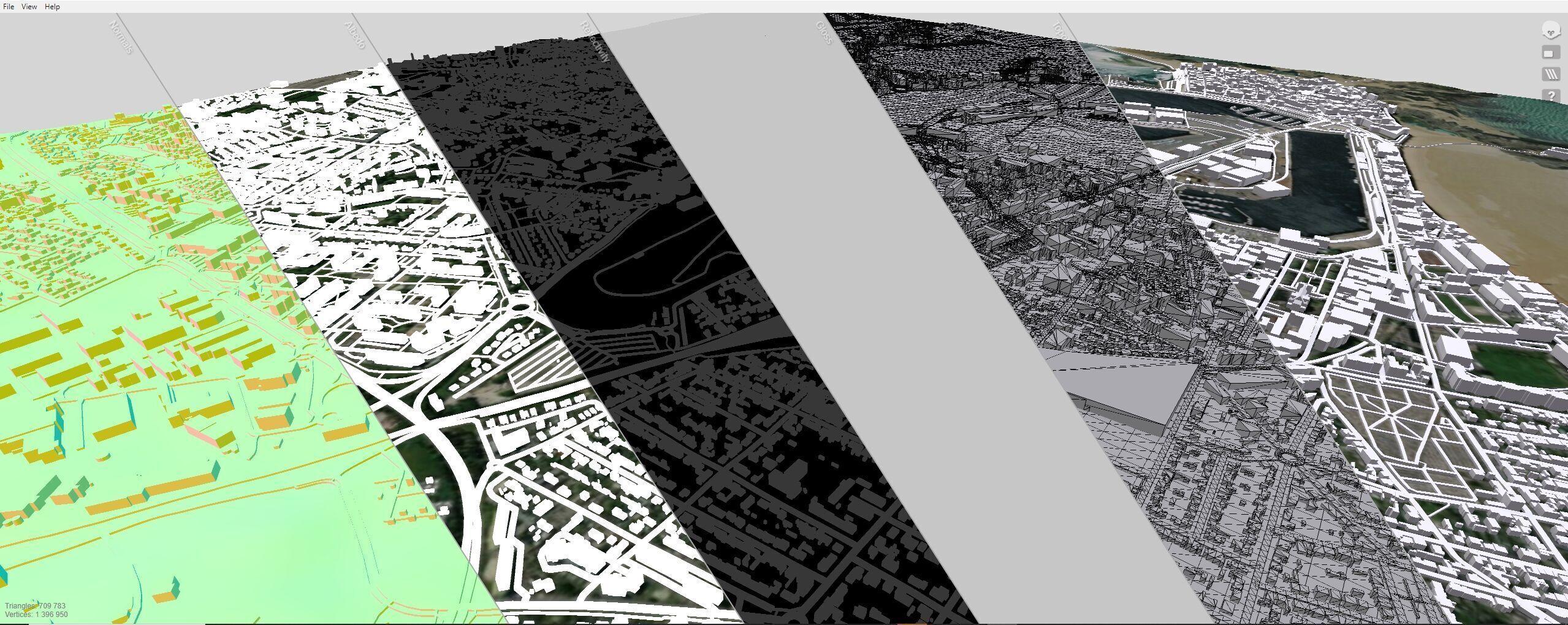 Cityscape Saint-Malo France 3D model_18