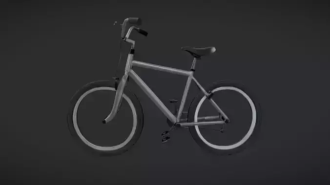 black BMX bicycle
