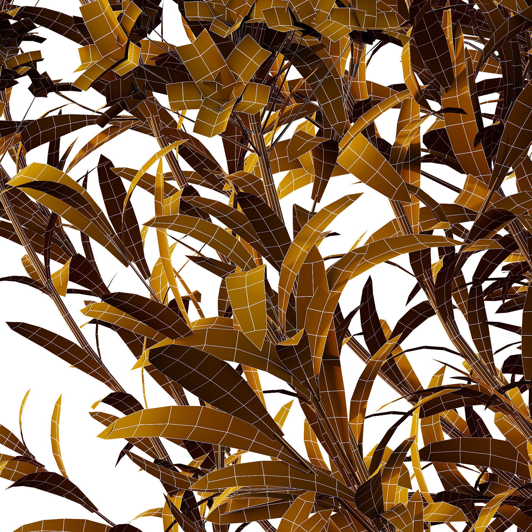 Different bush 11 3D model_5