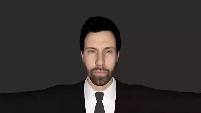 Olivier Raynal Hyper Realistic Full Body  Rigged 3D Character
