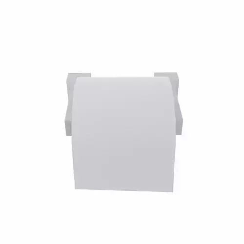 Toilet Paper Holder lowpoly 3d model Low-poly 3D model