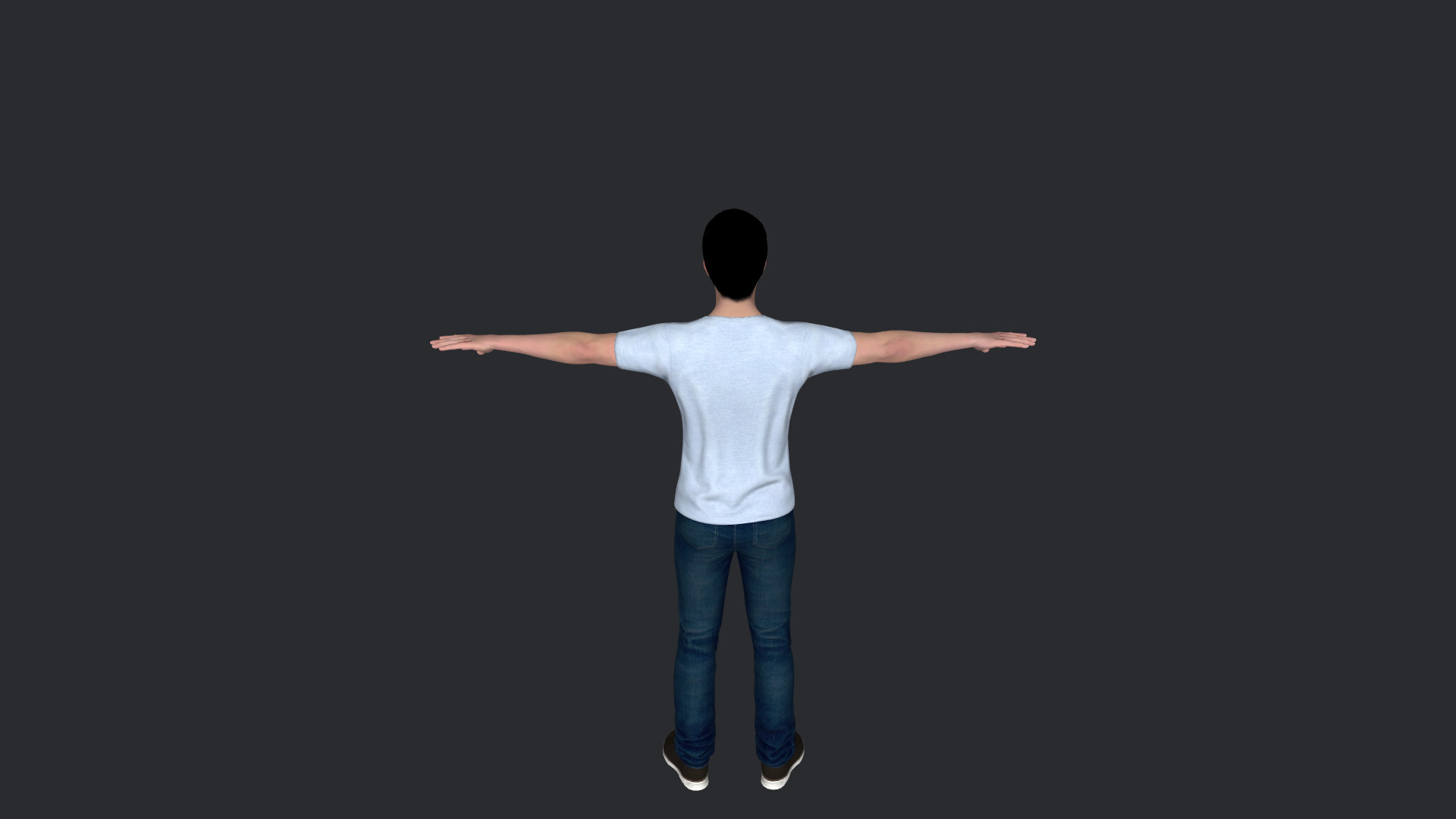 Yann Bean  Hyper Realistic Full Body  Rigged 3D Character 3D model_9