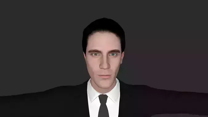 Yann Bean  Hyper Realistic Full Body  Rigged 3D Character