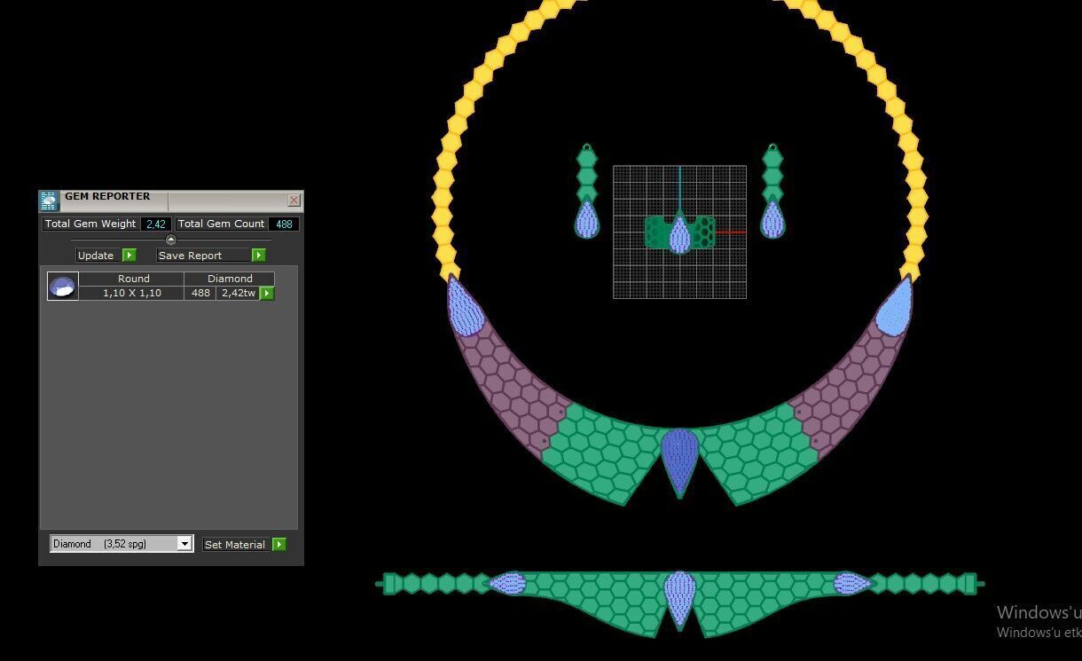 petek set 3D print model_9