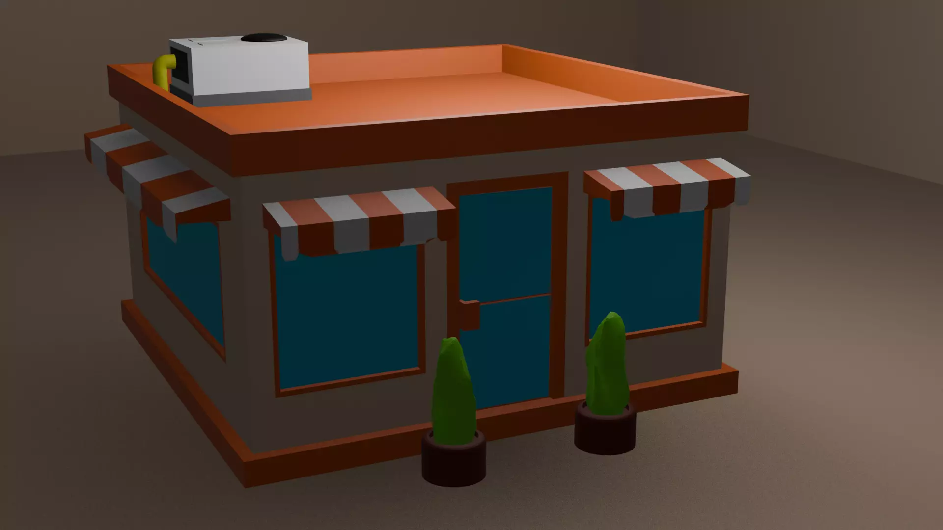 24-7 Store Free 3D model
