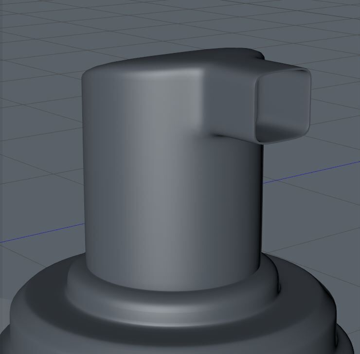 cosmetic Product bottle  3D Model  Low-poly 3D model_9