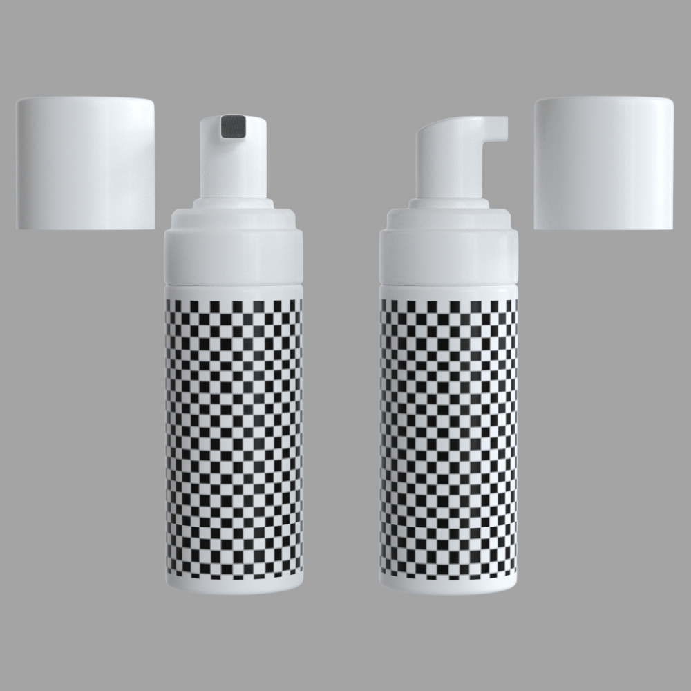 cosmetic Product bottle  3D Model  Low-poly 3D model_1