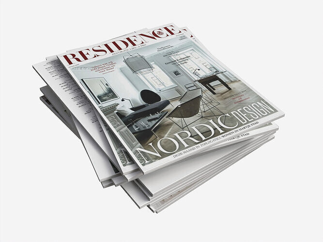 Magazine Stack Low-poly 3D model