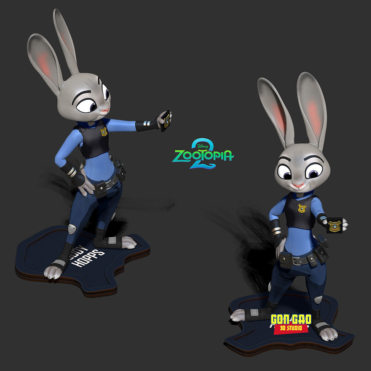 Judy Hopps - Zootopia 2 3D print model_3
