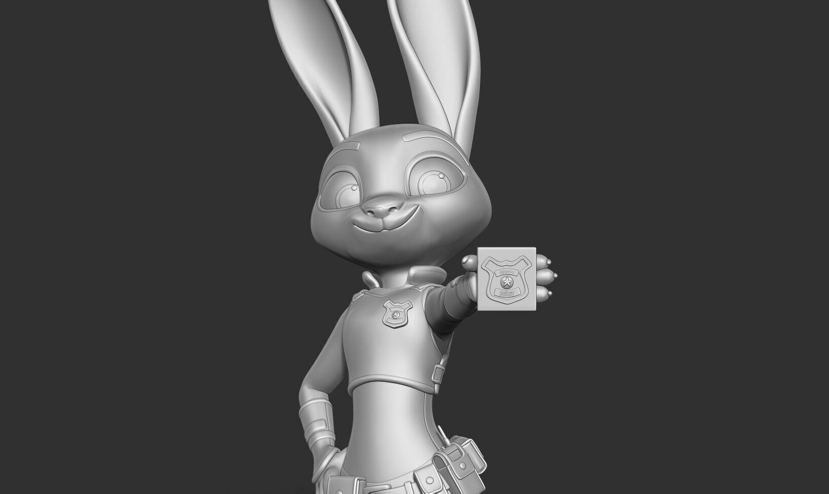 Judy Hopps - Zootopia 2 3D print model_8