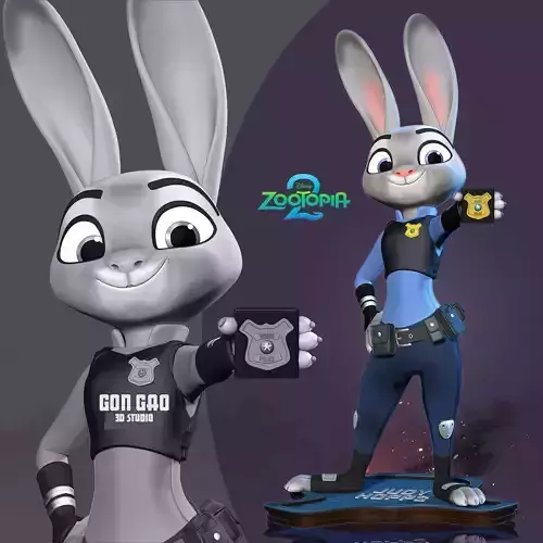 Judy Hopps - Zootopia 2 3D print model