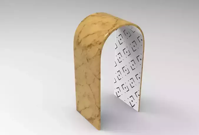 Tals Stool Low-poly 3D model