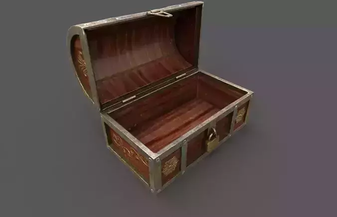 Chest-Storage Box 3D Model