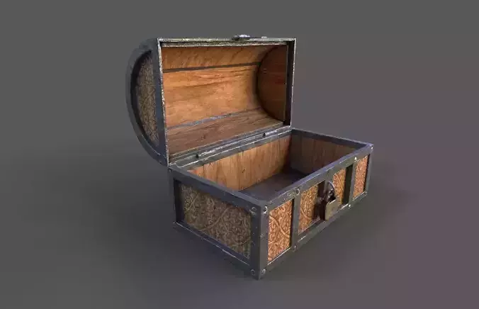 Chest-Storage Box 3D Model