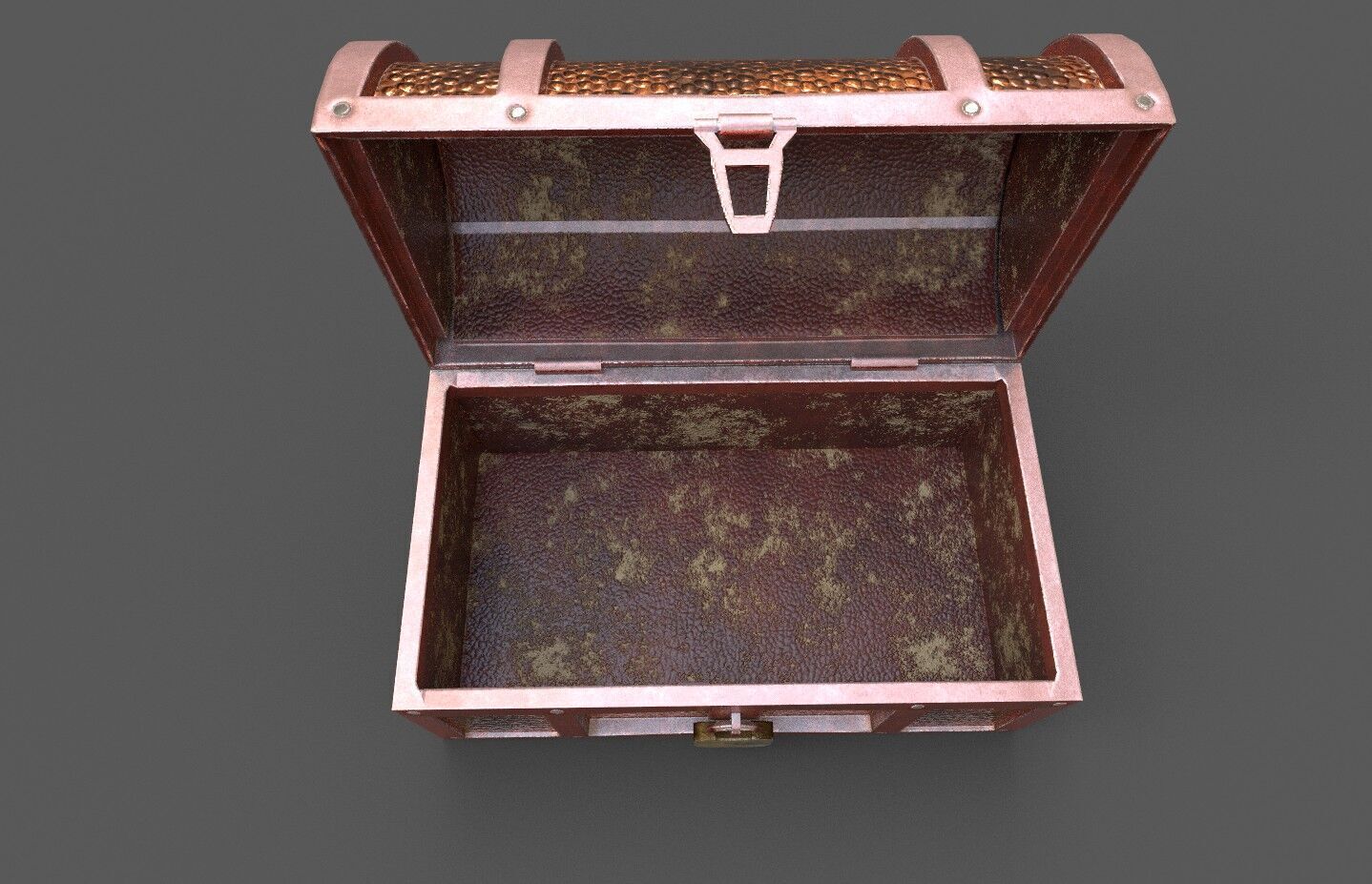 Chest-Storage Box 3D Model Low-poly 3D model_4