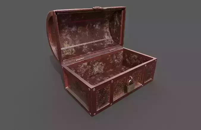 Chest-Storage Box 3D Model