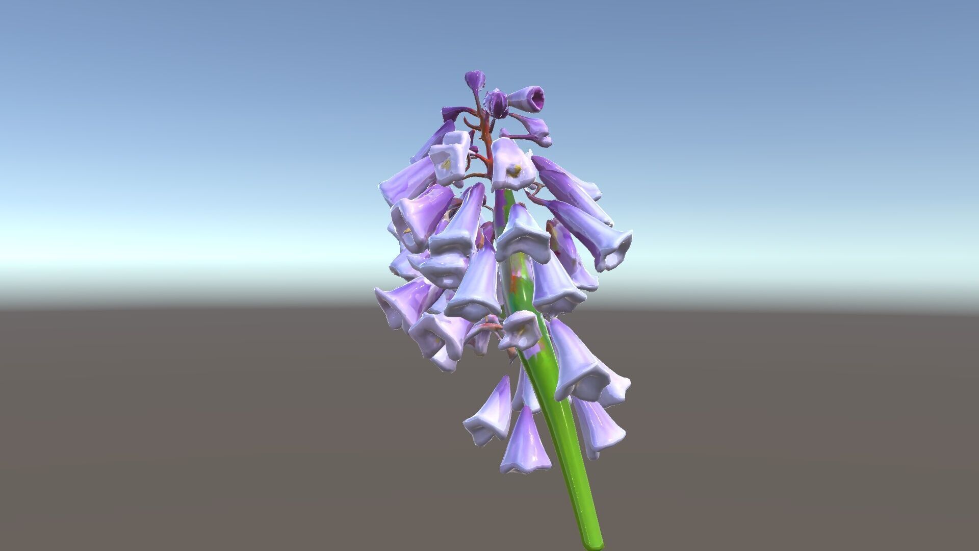 Lilac Hyacinth Flower Model Pack Low-poly 3D model_29