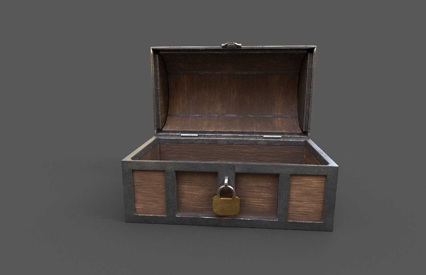 Pack 16 Chest-Storage Box 3D Model Low-poly 3D model_21