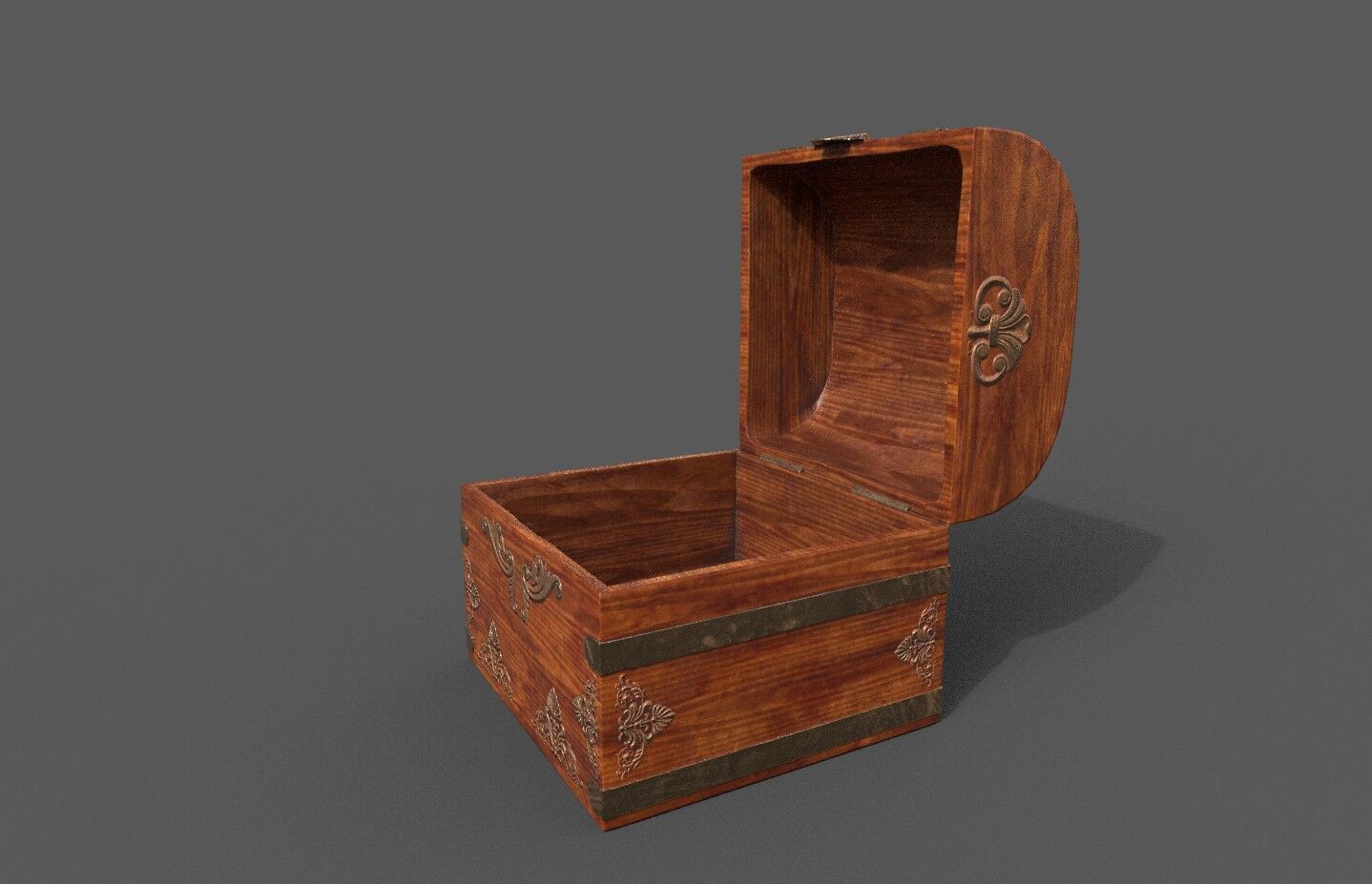 Pack 16 Chest-Storage Box 3D Model Low-poly 3D model_32