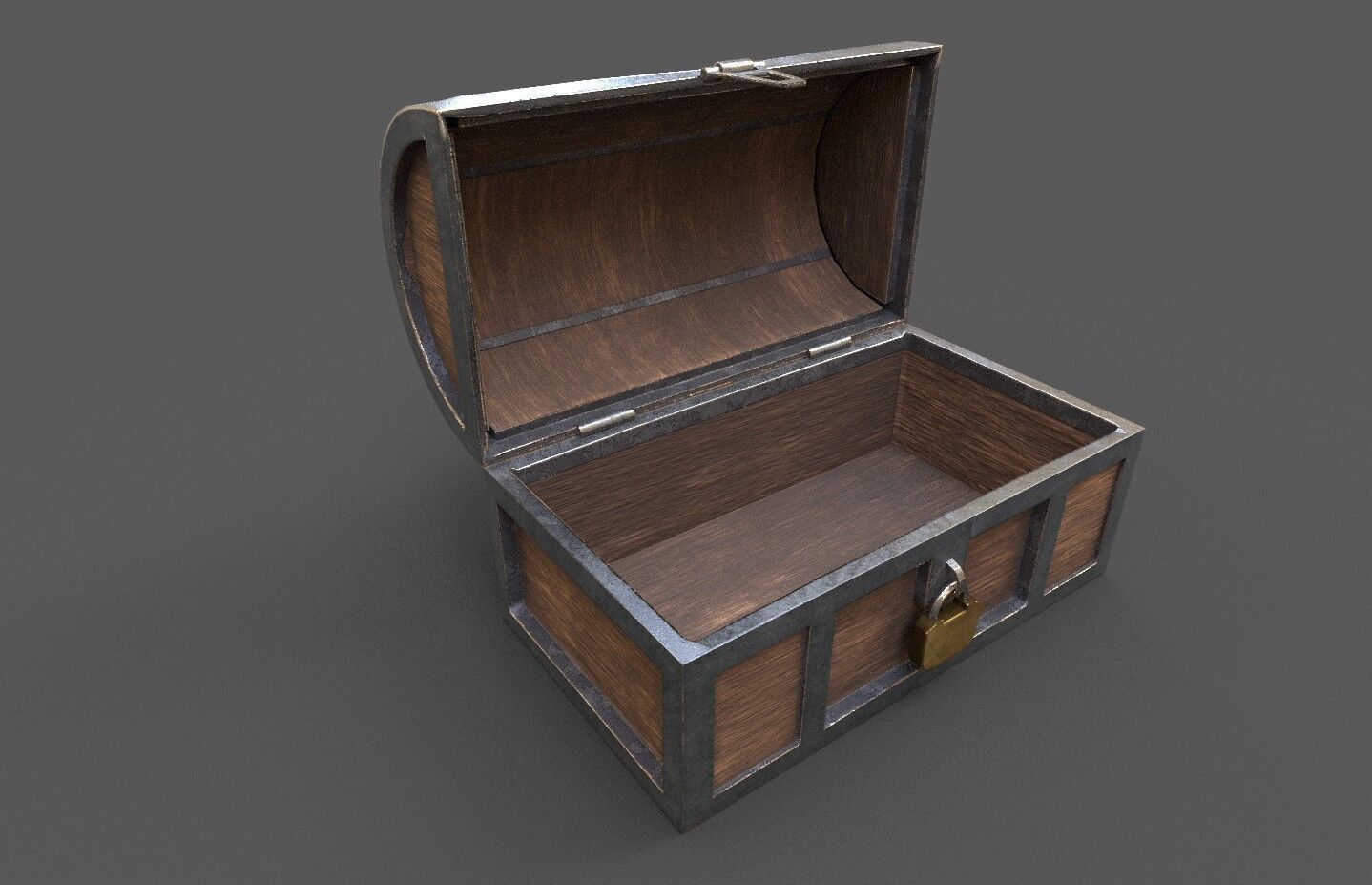 Pack 16 Chest-Storage Box 3D Model Low-poly 3D model_20