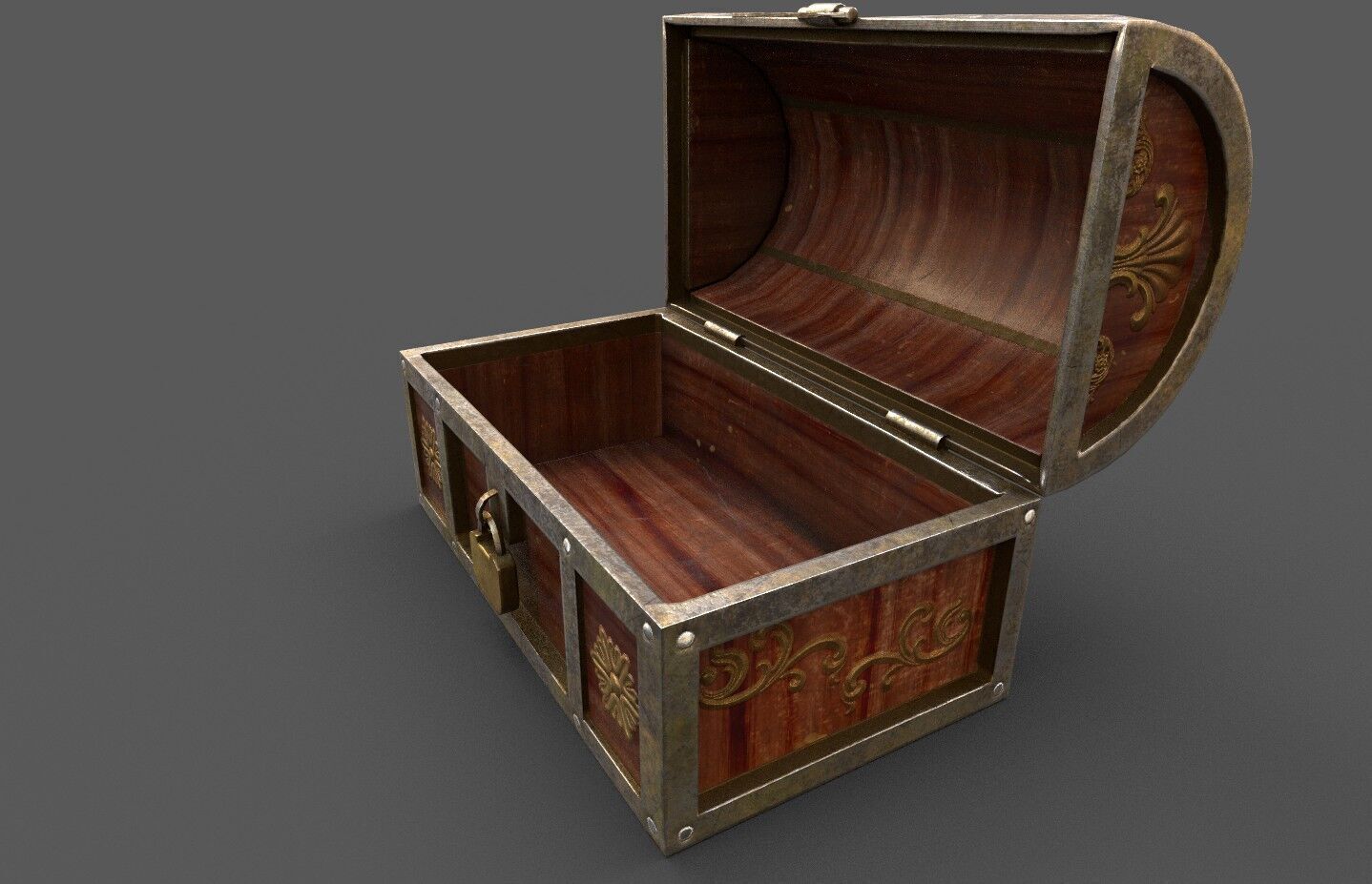 Pack 16 Chest-Storage Box 3D Model Low-poly 3D model_42