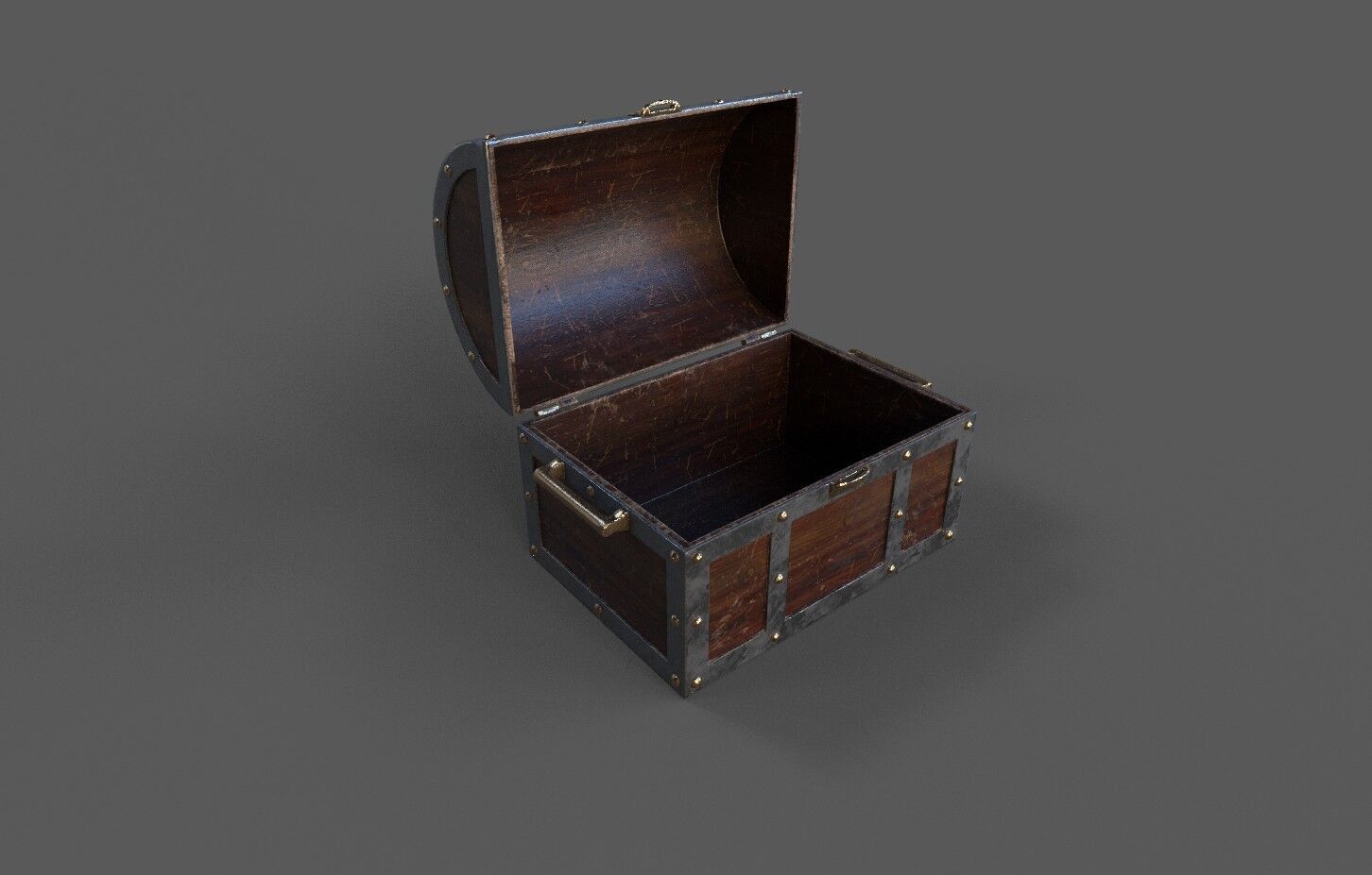 Pack 16 Chest-Storage Box 3D Model Low-poly 3D model_5