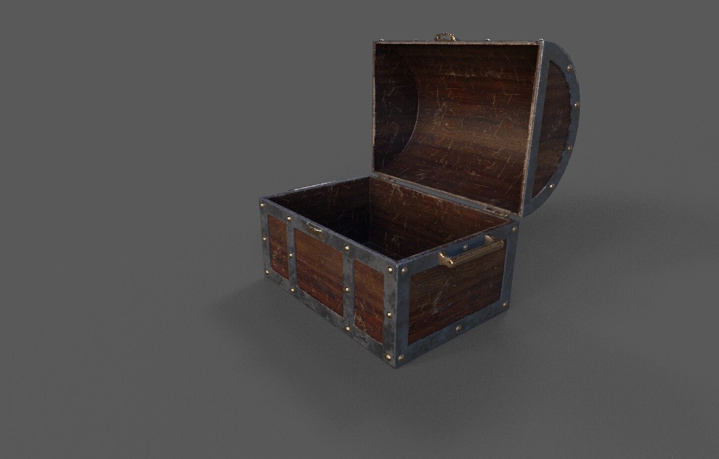 Pack 16 Chest-Storage Box 3D Model Low-poly 3D model_11