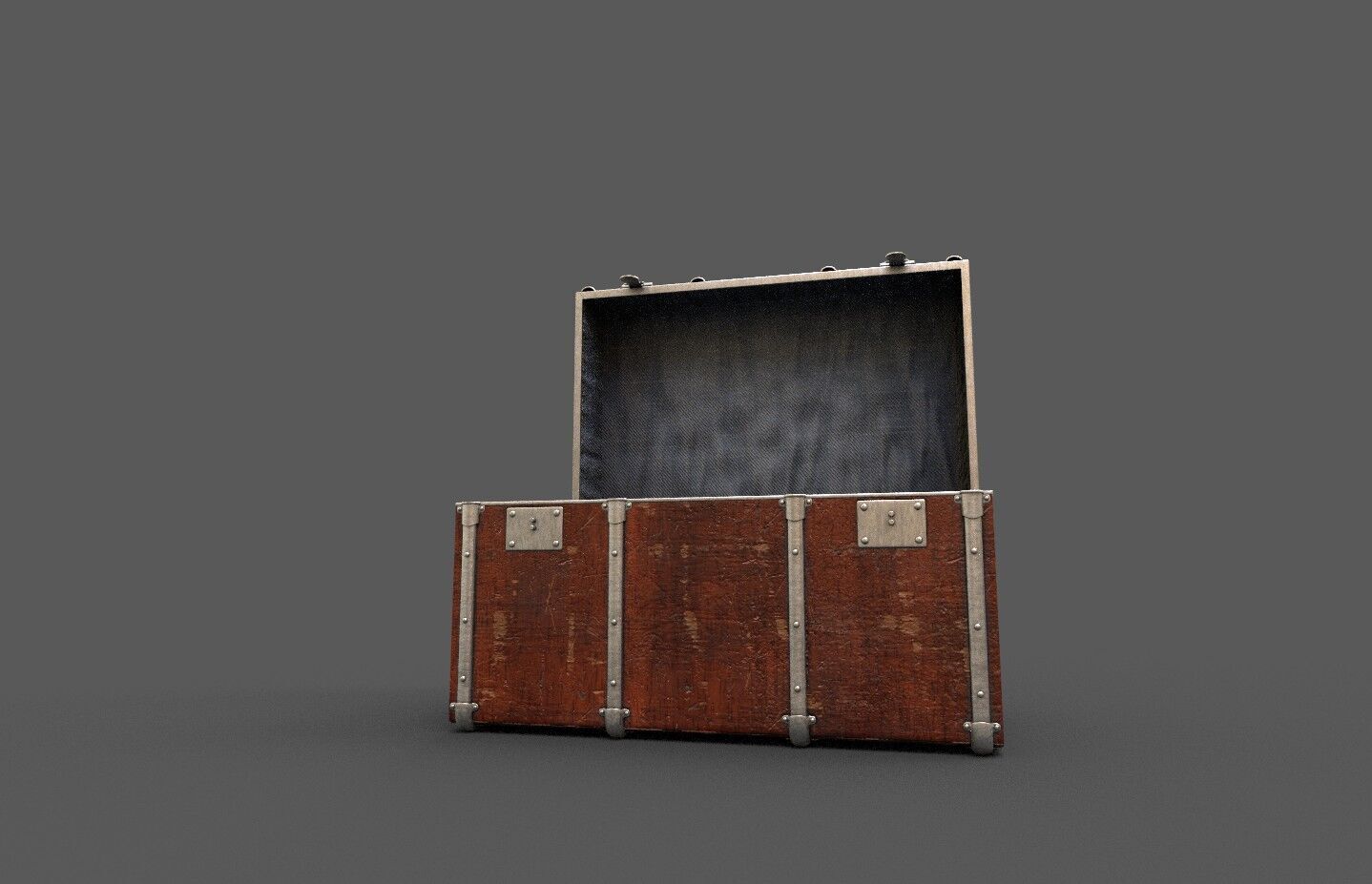 Pack 16 Chest-Storage Box 3D Model Low-poly 3D model_70