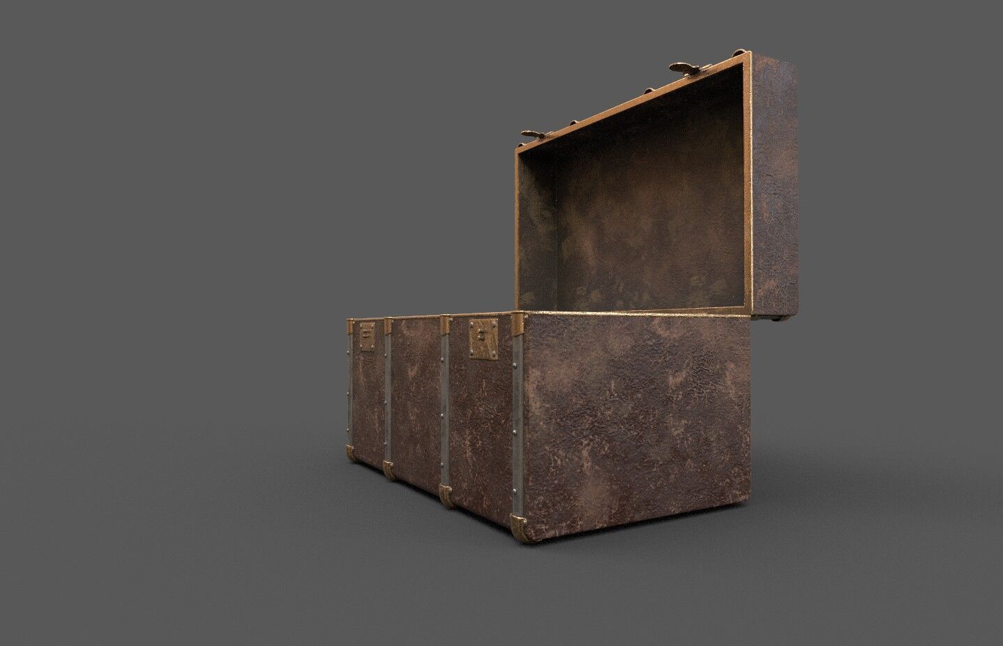 Pack 16 Chest-Storage Box 3D Model Low-poly 3D model_13