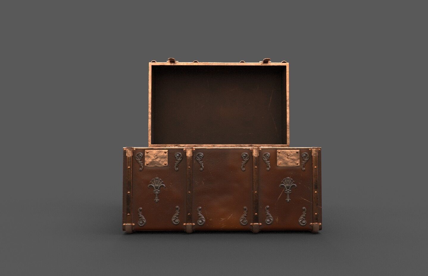 Pack 16 Chest-Storage Box 3D Model Low-poly 3D model_30