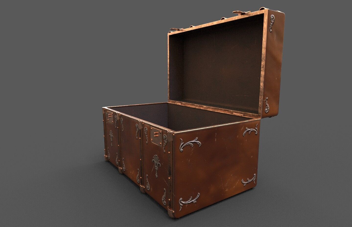 Pack 16 Chest-Storage Box 3D Model Low-poly 3D model_33