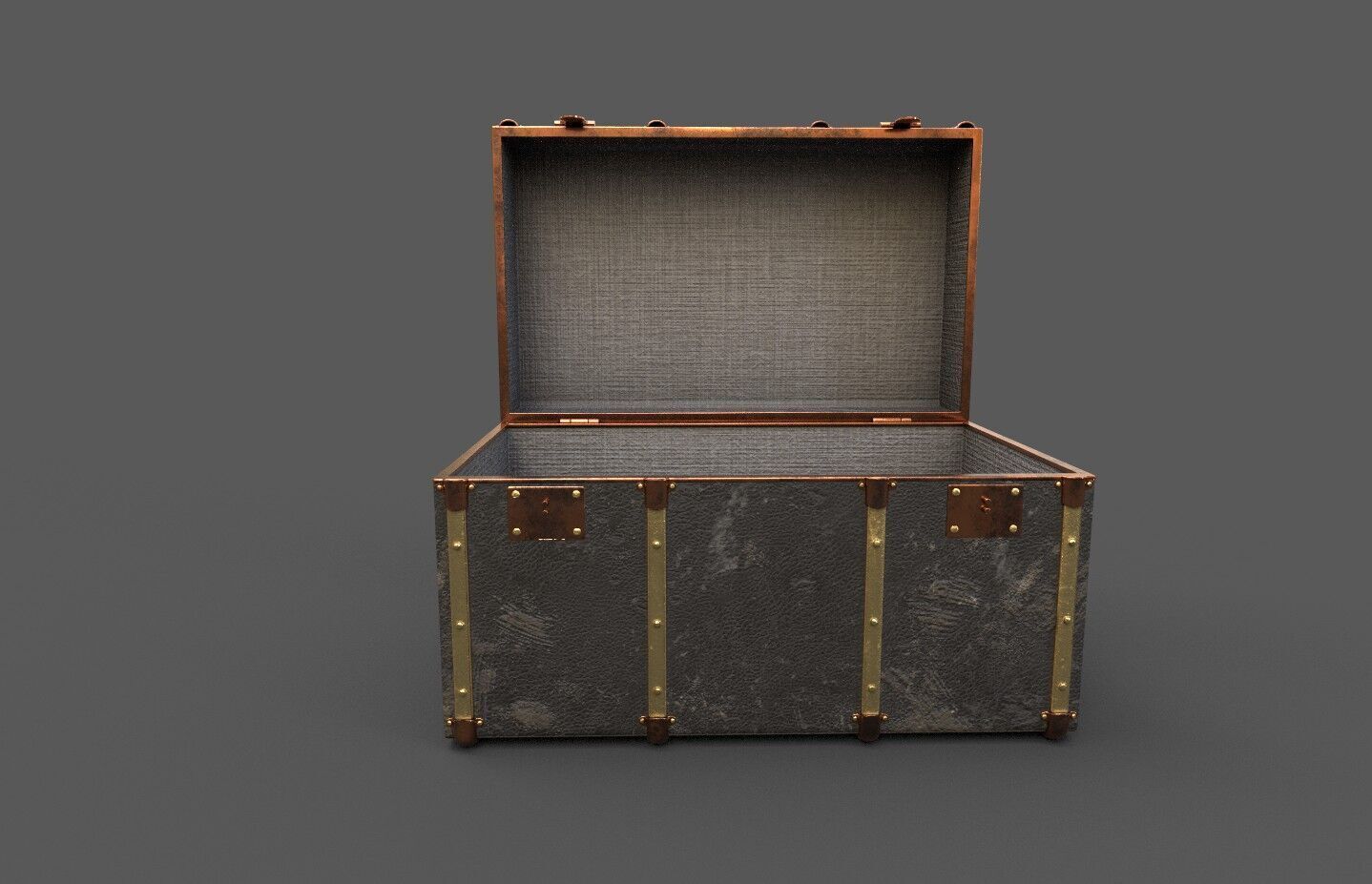 Pack 16 Chest-Storage Box 3D Model Low-poly 3D model_50