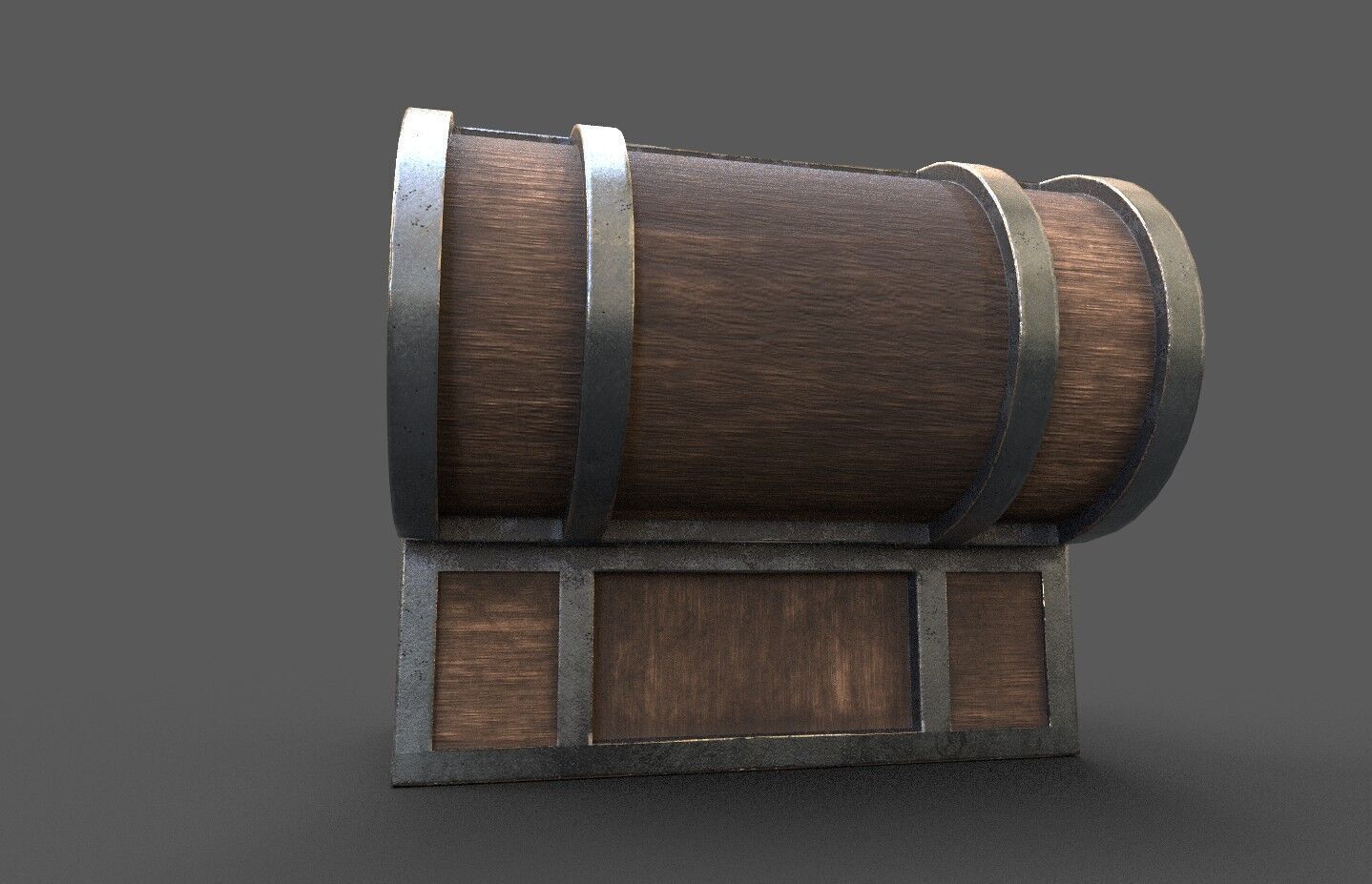 Pack 16 Chest-Storage Box 3D Model Low-poly 3D model_23