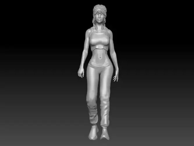 just walking around girl 2