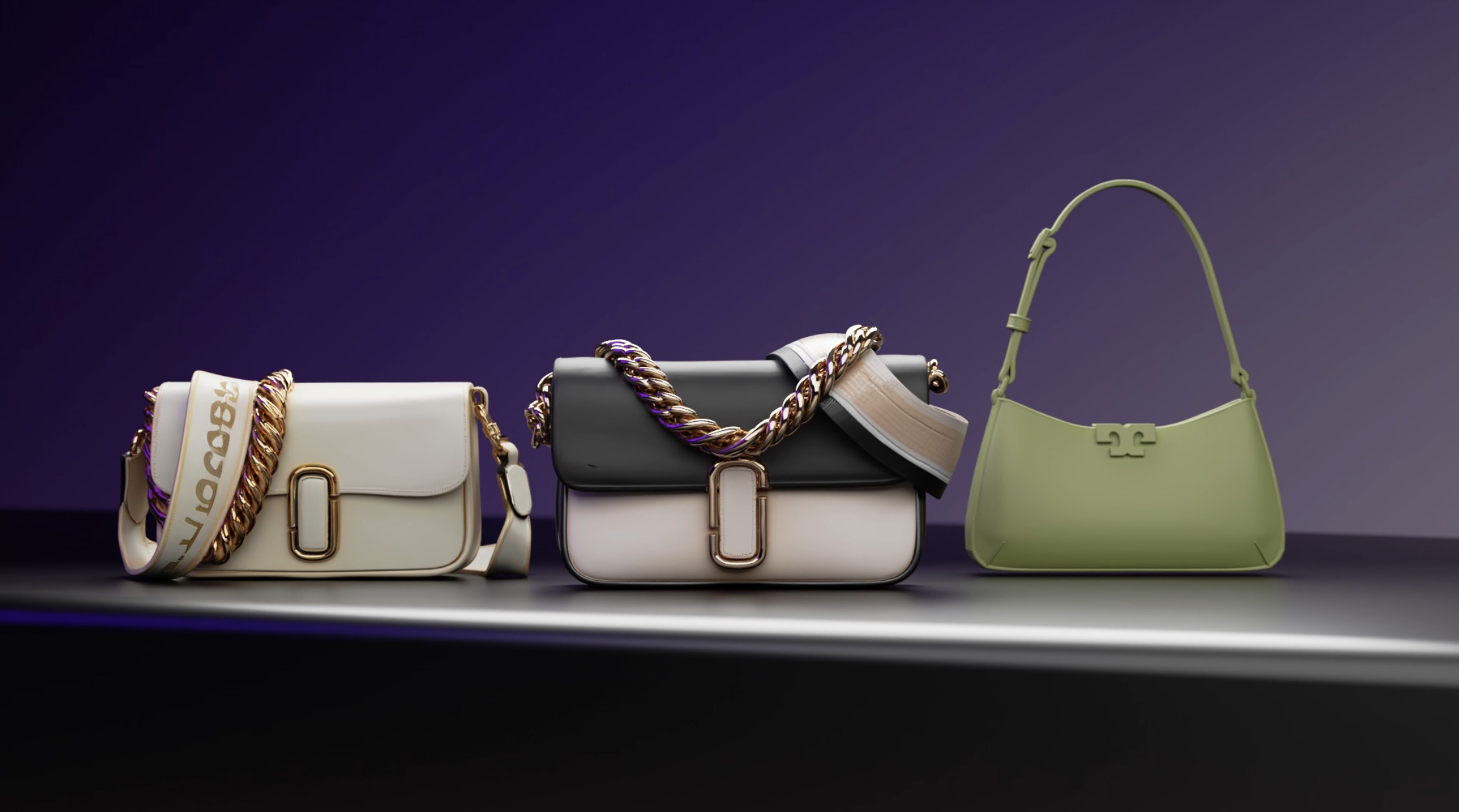 Luxury Handbags Collection 3D model_4