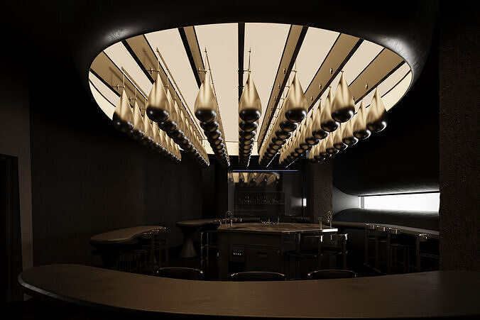 Flow Bar  Lab 3D model