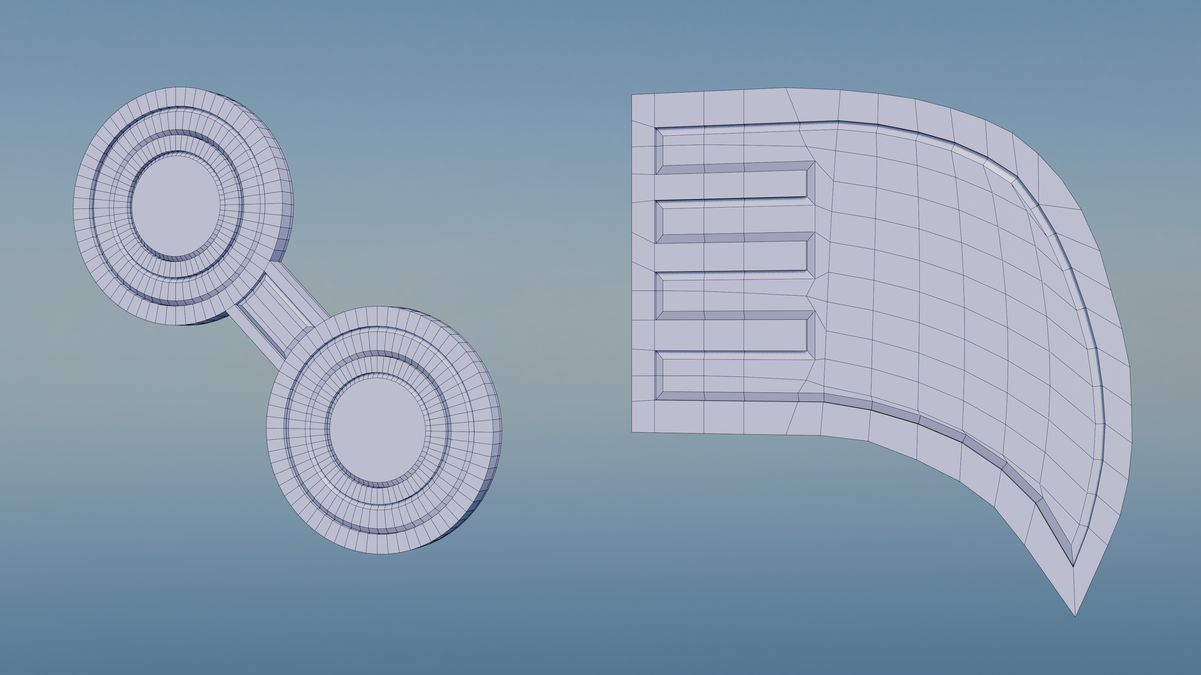 Pokemon Hoenn Gym Badges Low-poly 3D model_15