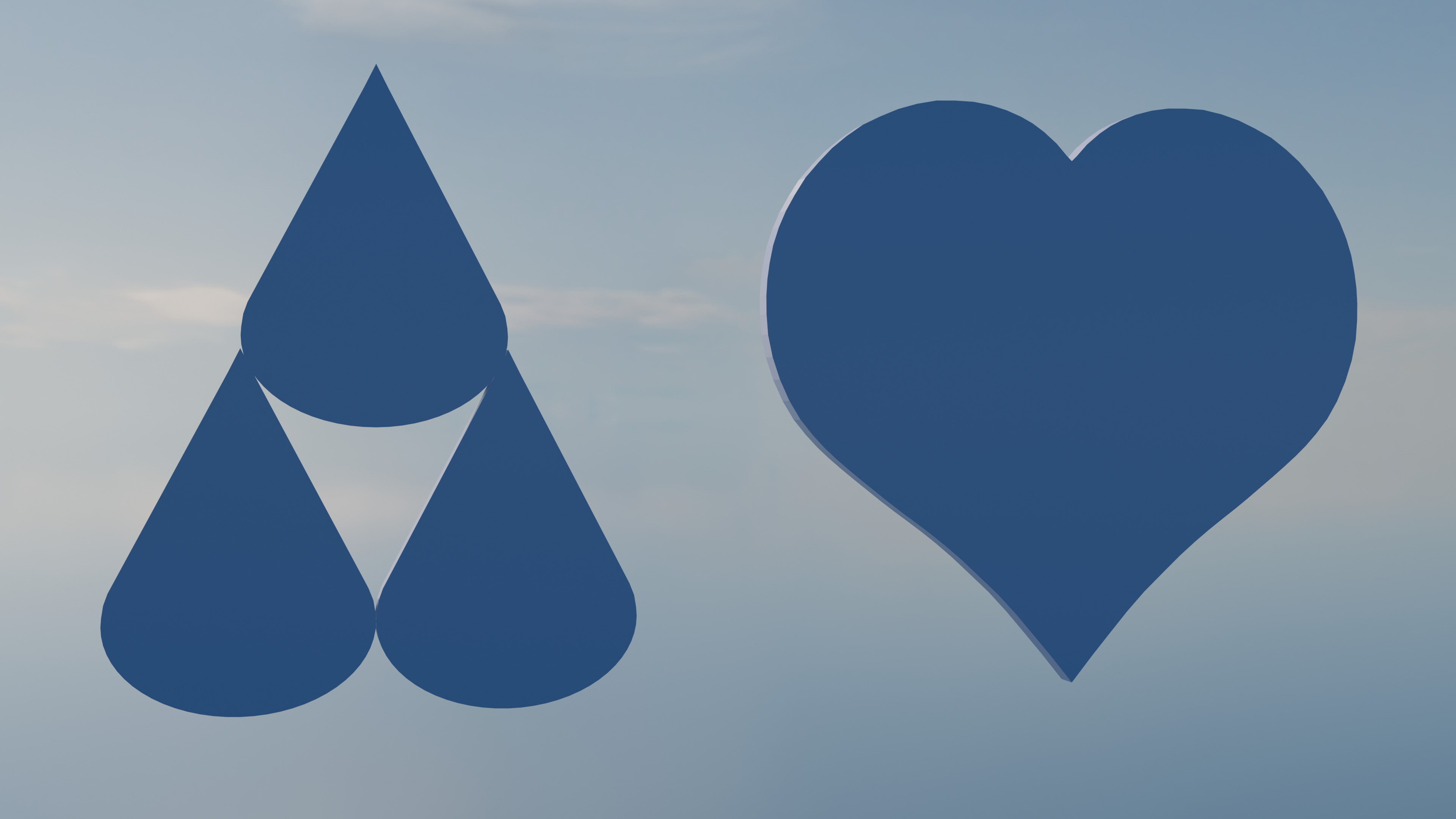 Pokemon Hoenn Gym Badges Low-poly 3D model_23