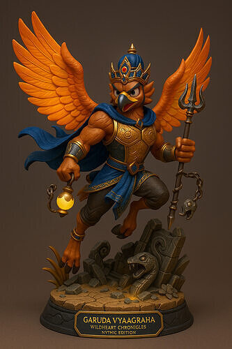 Garuda The Warrior  3D print model