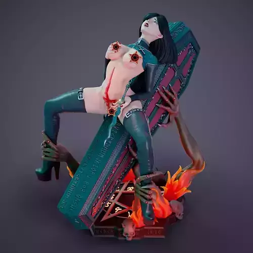 Sinful Nun Annabelle - C 3D print model