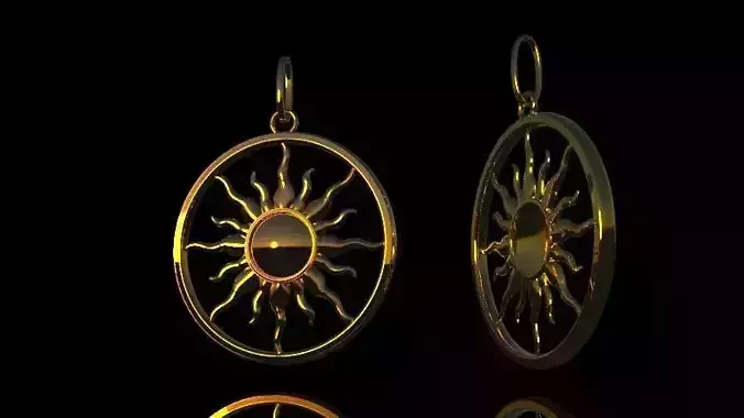 Sun pendant