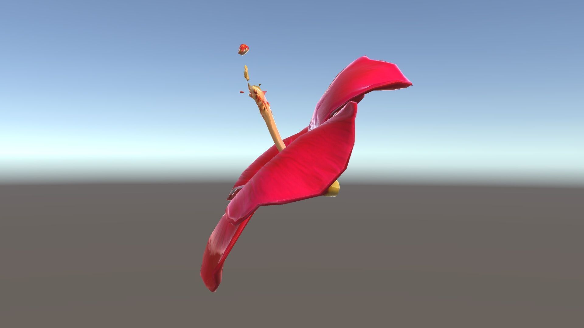 Realistic Hibiscus Flower D Model Pack Low-poly 3D model_12