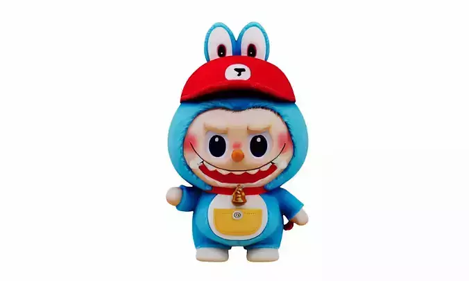 Labubu-Doraemon 3D model