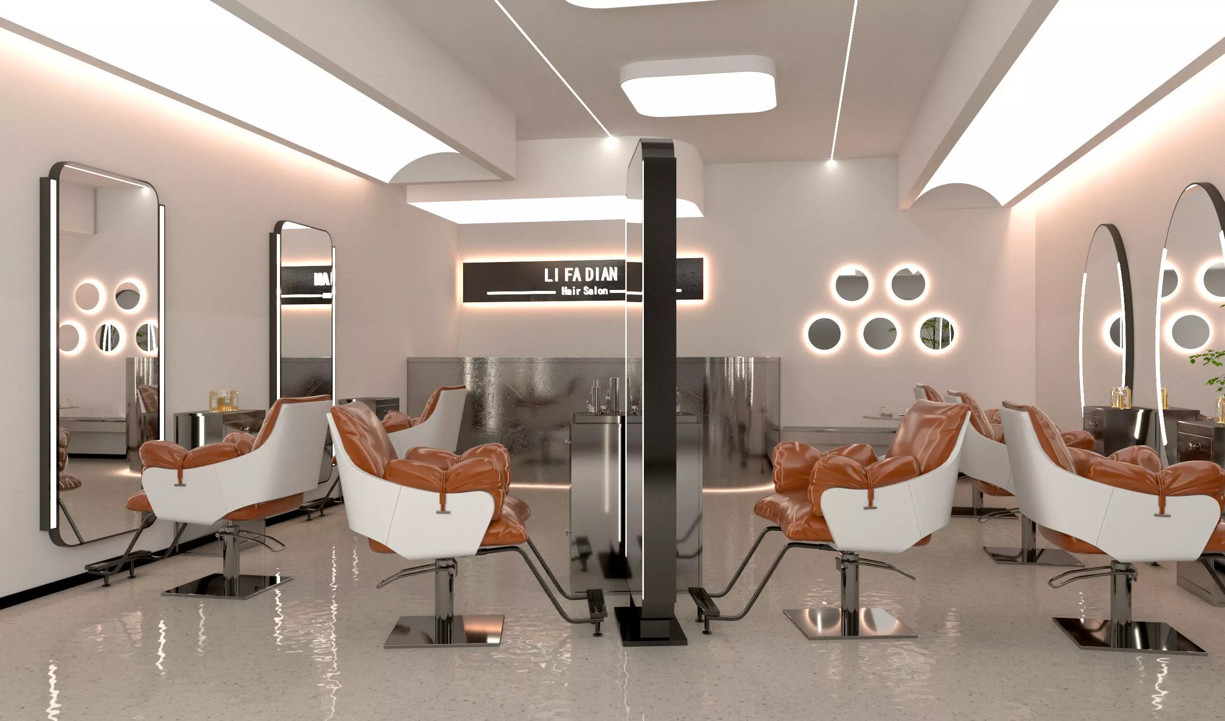 Barber Shop 3D model