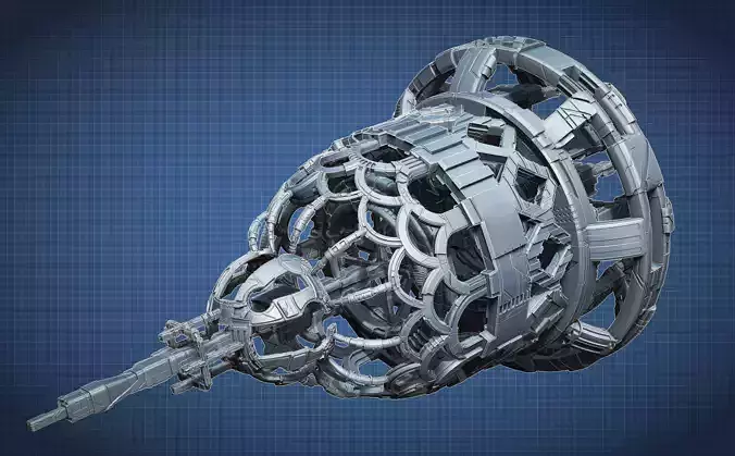 space equipment node 00248 3D model