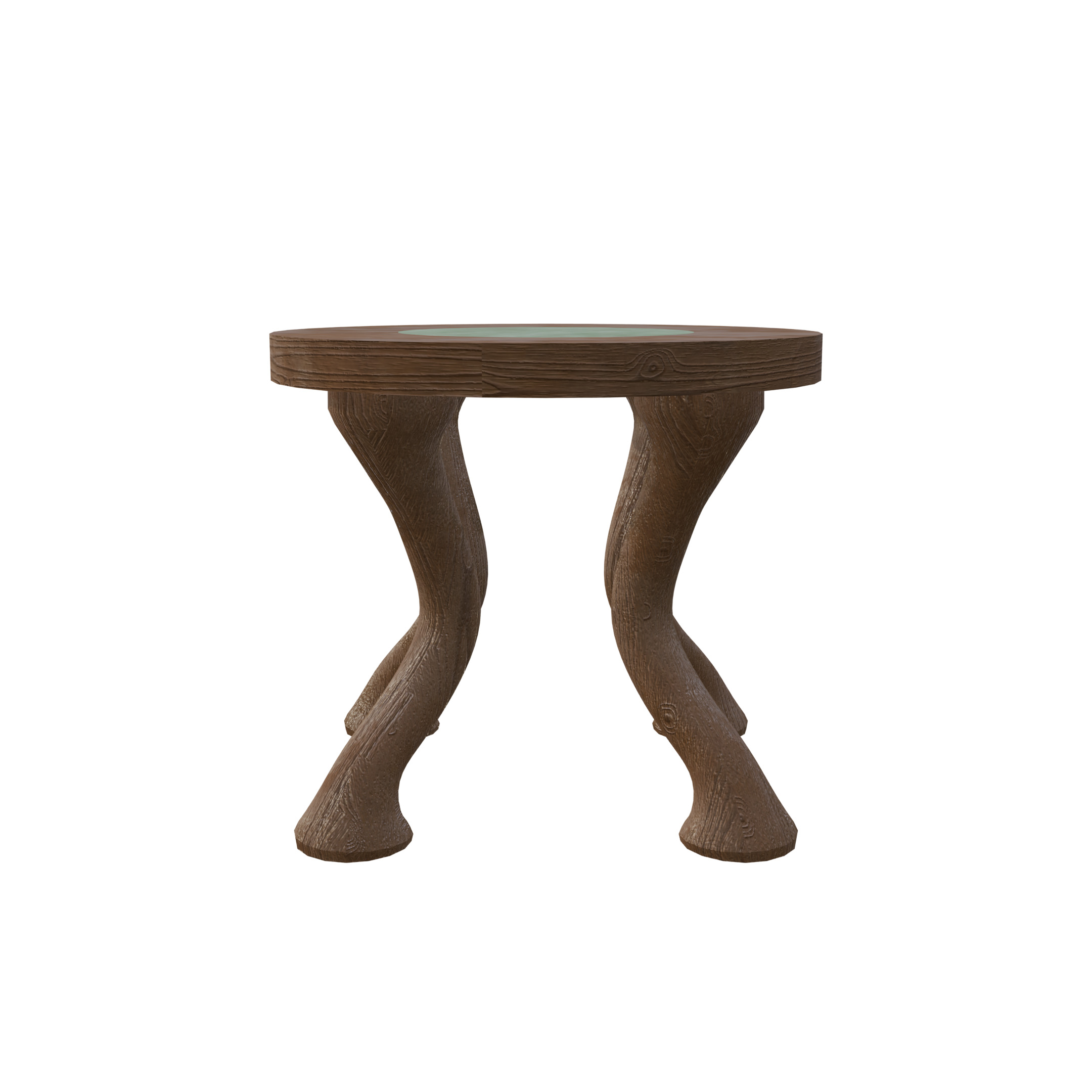 Small Table PBR 3D model_1