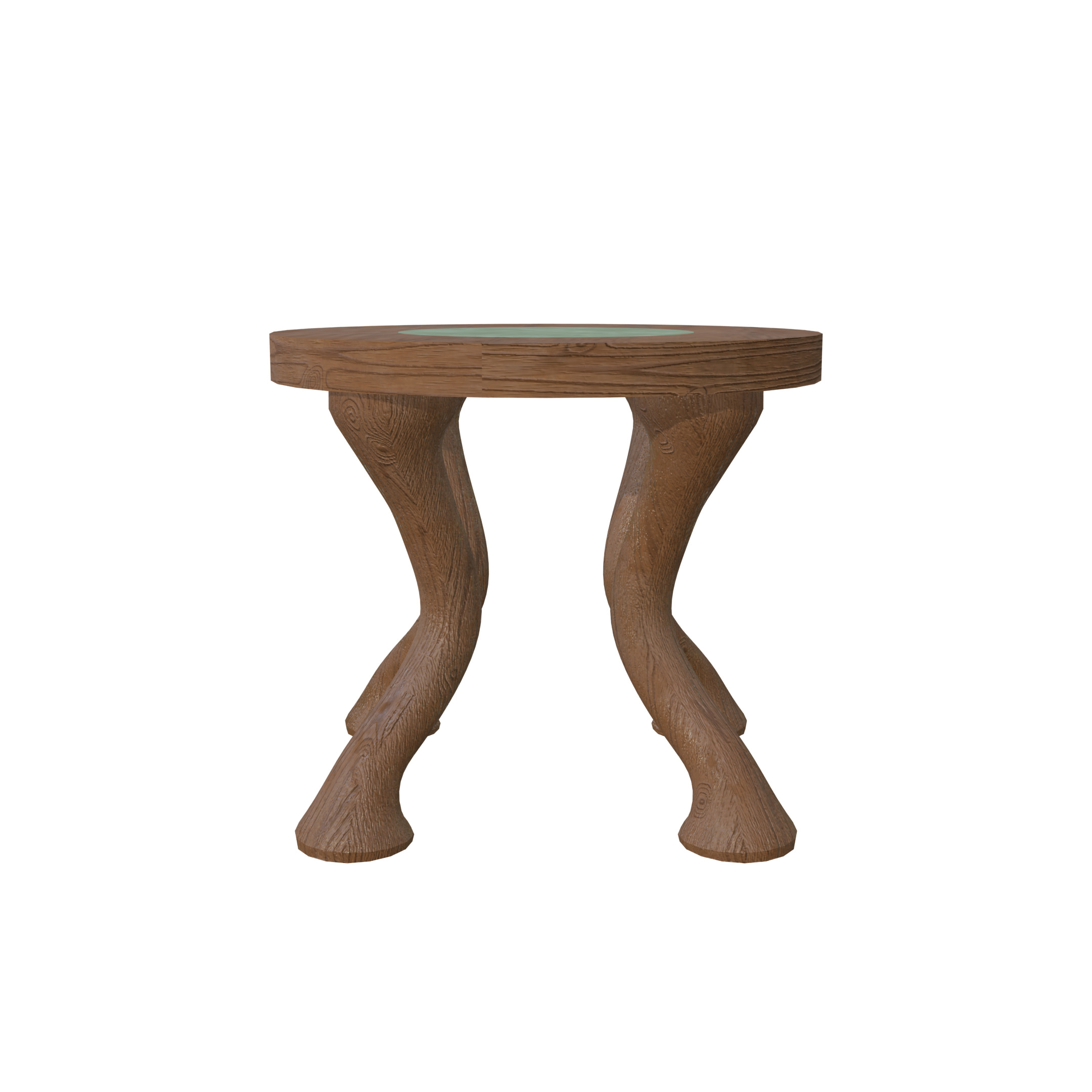 Small Table PBR 3D model_3