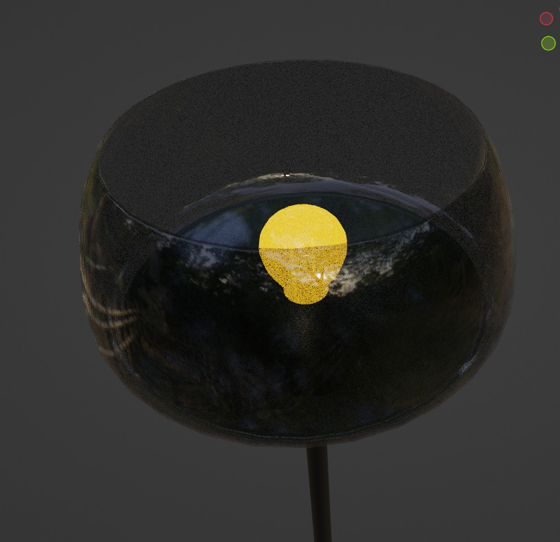 Eliza Torchiere Black 3D model_10