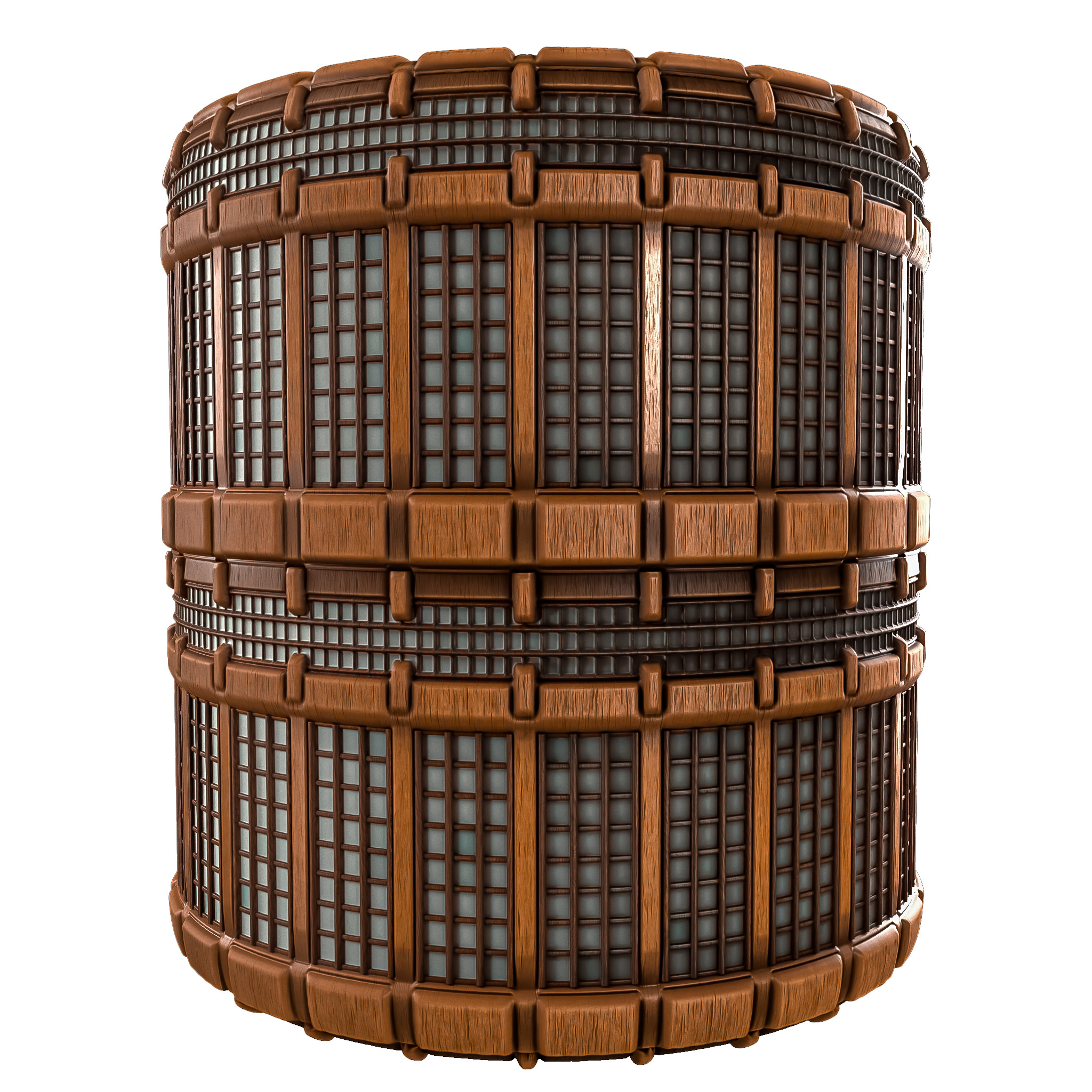 Japanese Window Panel material Texture_5