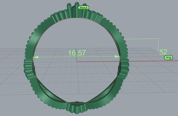 Minimal ring Ready for 3d printing 3dm stl 3D print model_5
